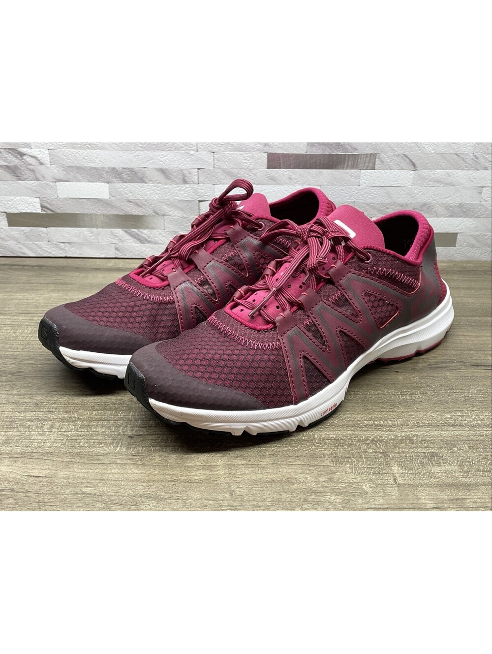 Salomon Crossamphibian Swift 2 Womens Size 7.5 Red Hybrid Hiking Running Shoes